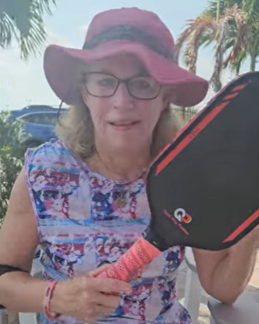 QuietPlayPaddles is at Pocahontas Park with Tina enjoying the Red Line Carbon Pro